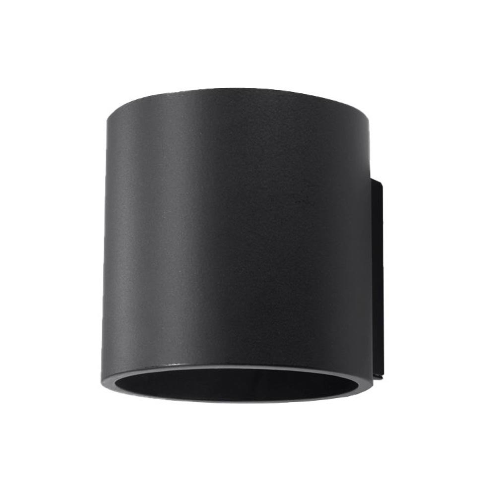 Aplique De Pared Orbis 1 Negro, G9_0