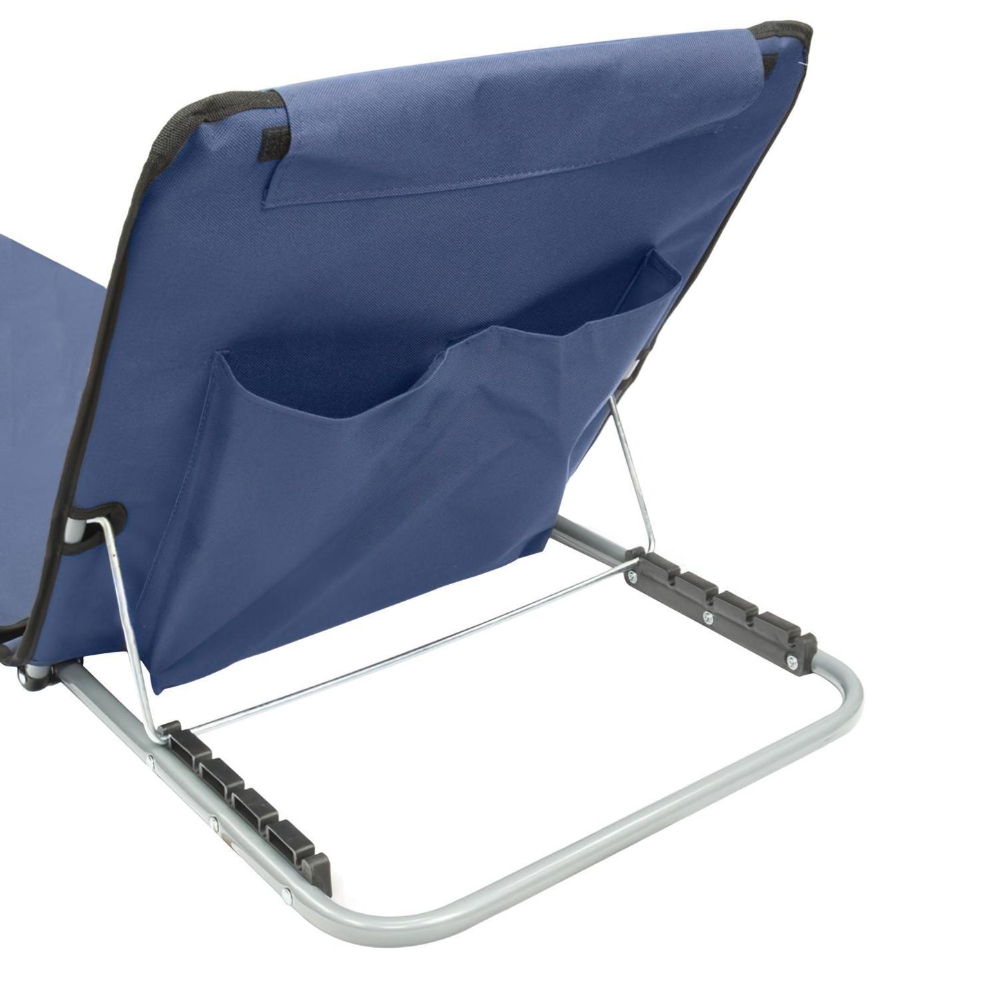 Esterilla Playa Acolchada Reclinable Con Respaldo Plegable_3