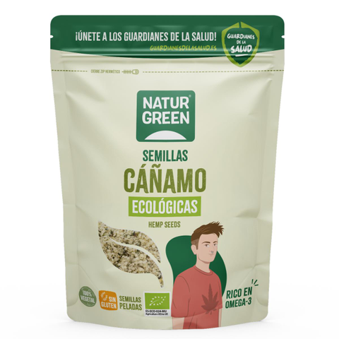 Pack 2 uds Semillas de Cáñamo peladas Naturgreen 200 gr