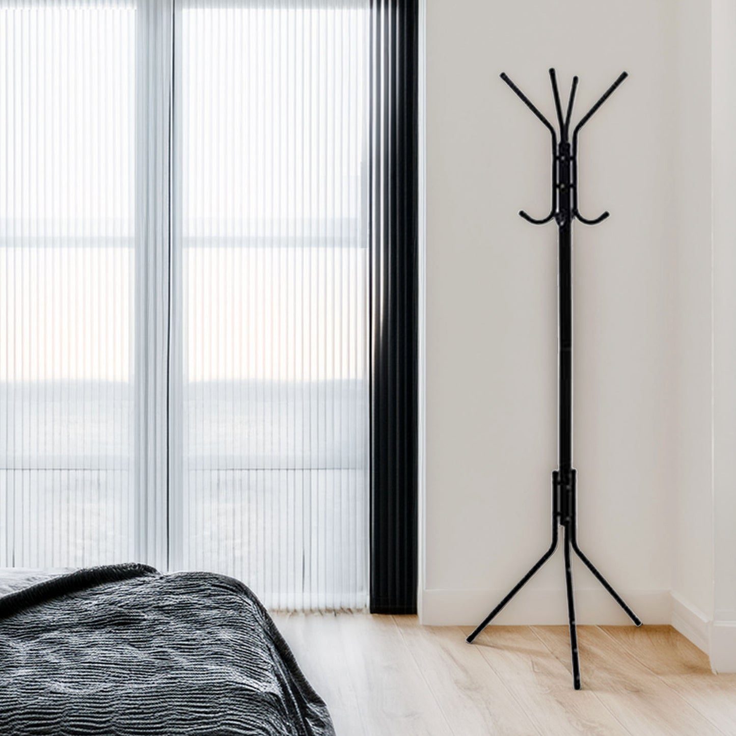 Wellhome Perchero Árbol Metal 8 Colgadores