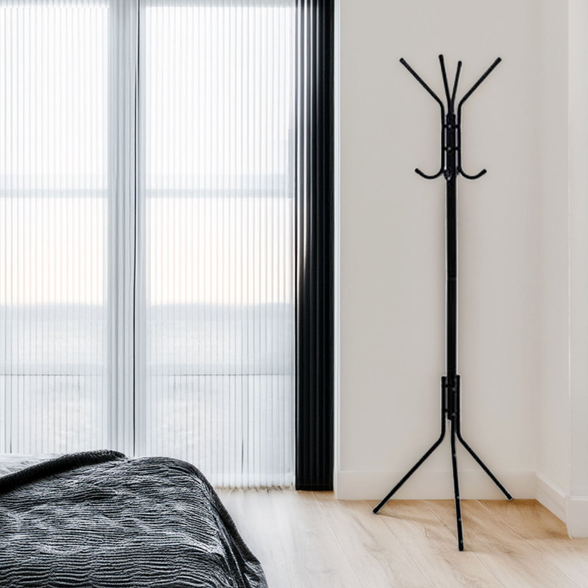 Wellhome Perchero Árbol Metal 8 Colgadores