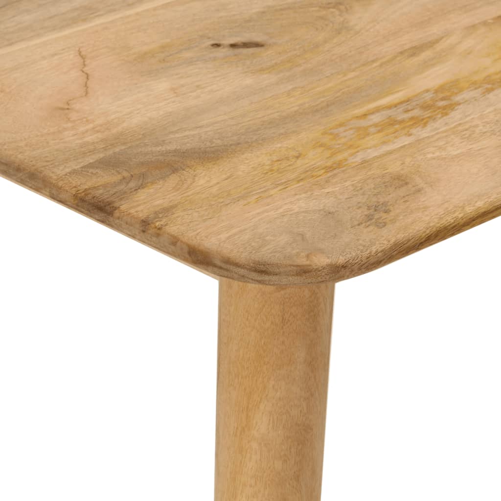 Mesa De Comedor Madera Maciza De Mango 112x52x76 Cm_3