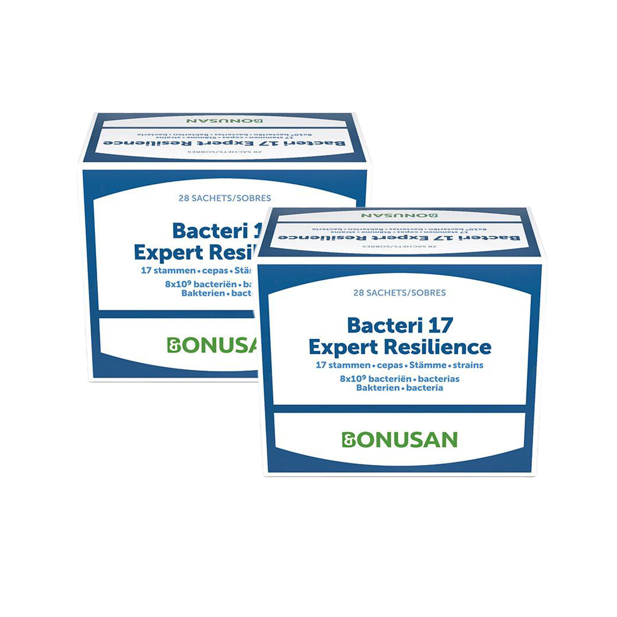 Pack 2 BACTERI 17 EXPERT RESILIENCE, Bonusan, 2x28 Sobres