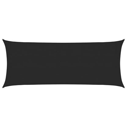 Vidaxl Toldo De Vela Hdpe Negro 160 G/m² 2x5 M_0