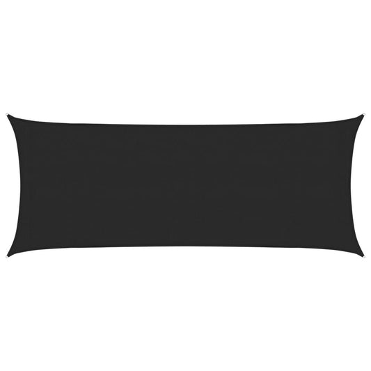 Vidaxl Toldo De Vela Hdpe Negro 160 G/m² 2x5 M_0