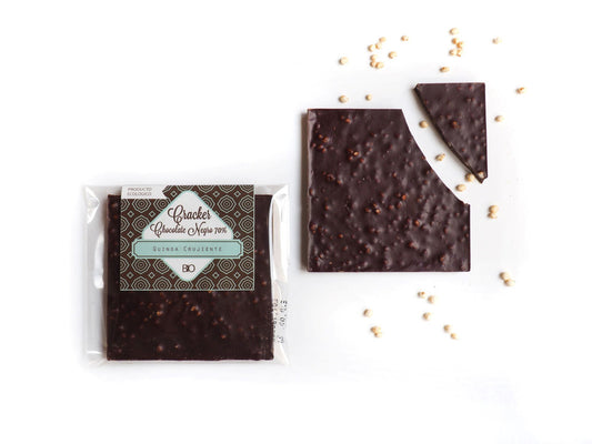 Cracker Bio de chocolate negro crujiente_0