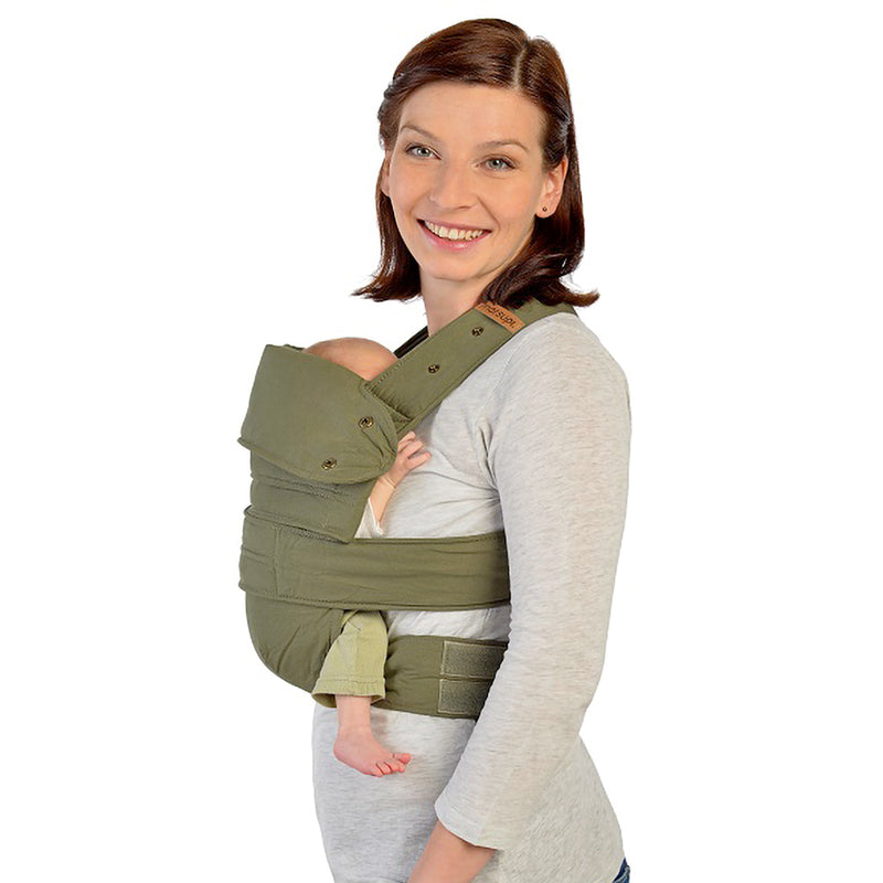 Mochila Portabebé, Marsupi Oliva. Talla Xl