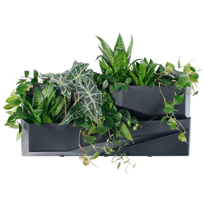 Set De 3 Herramientas De Jardín Cascade Garden Wall , Dimensiones (mm) 780x190x350, Color Antracita