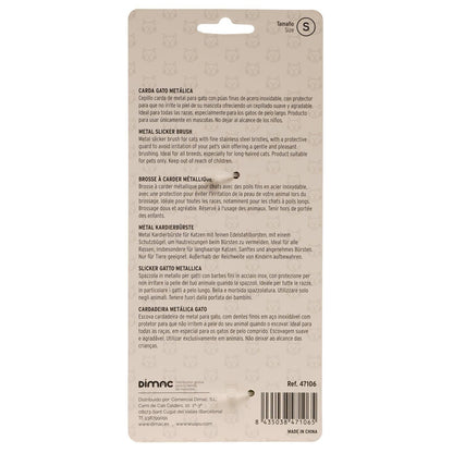 Cepillo Carda Suave Para Gato Wuapu Talla S, Para Cepillar Y Retirar El Pelo Muerto