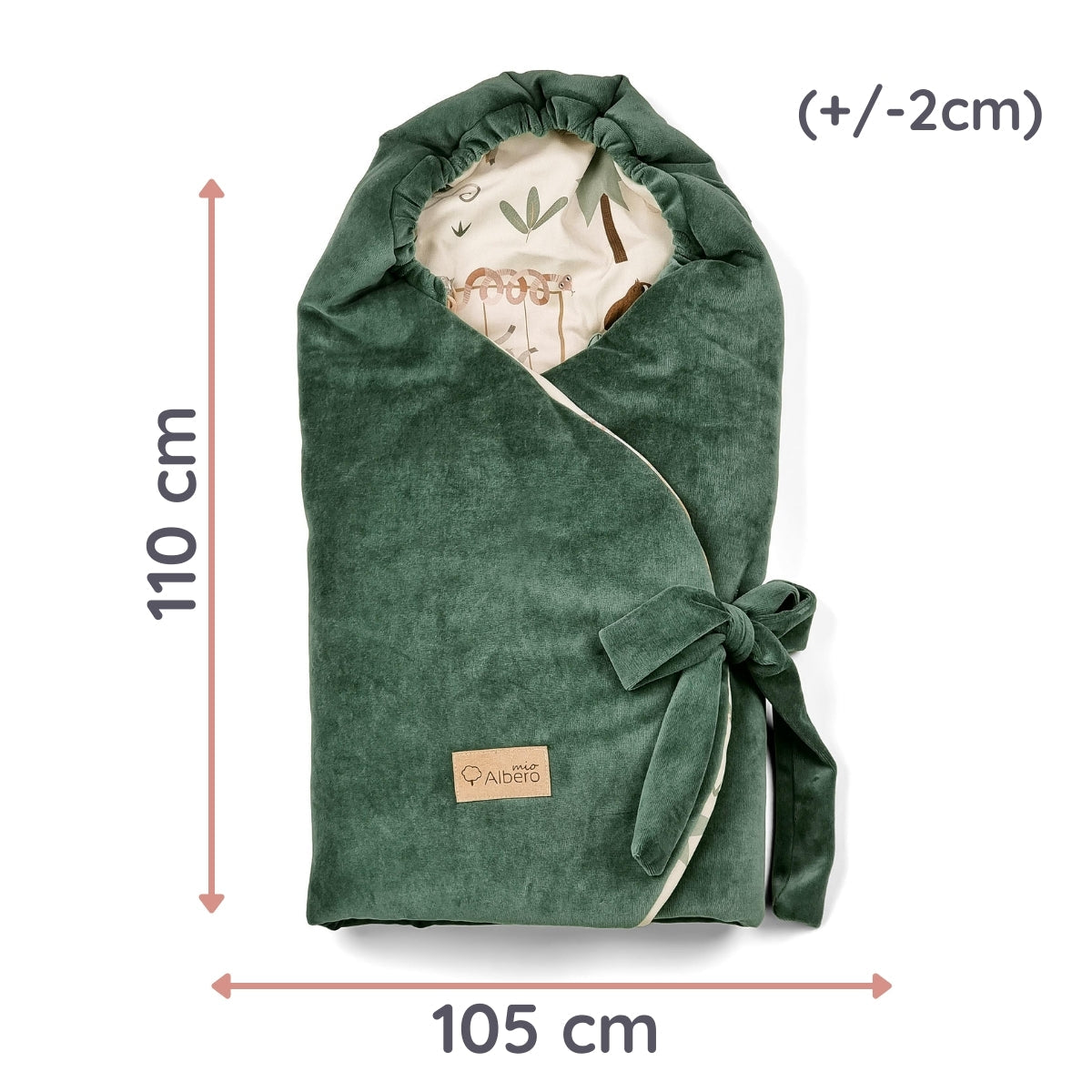Cotton Color Saco Portabebé Invierno Algodón-velour Unviersal Albero Mio_3