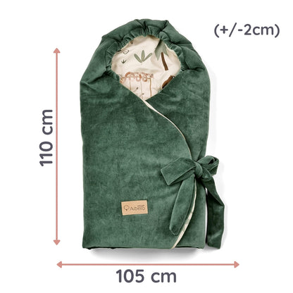 Cotton Color Saco Portabebé Invierno Algodón-velour Unviersal Albero Mio_3