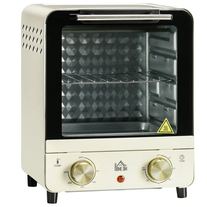 Homcom Horno Eléctrico Sobremesa 15 Litros 1000w Con Temperatura Hasta 230 ℃_0