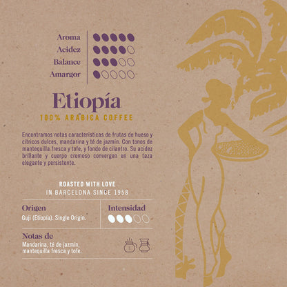 Café en grano Ethiopia Novell 500 g