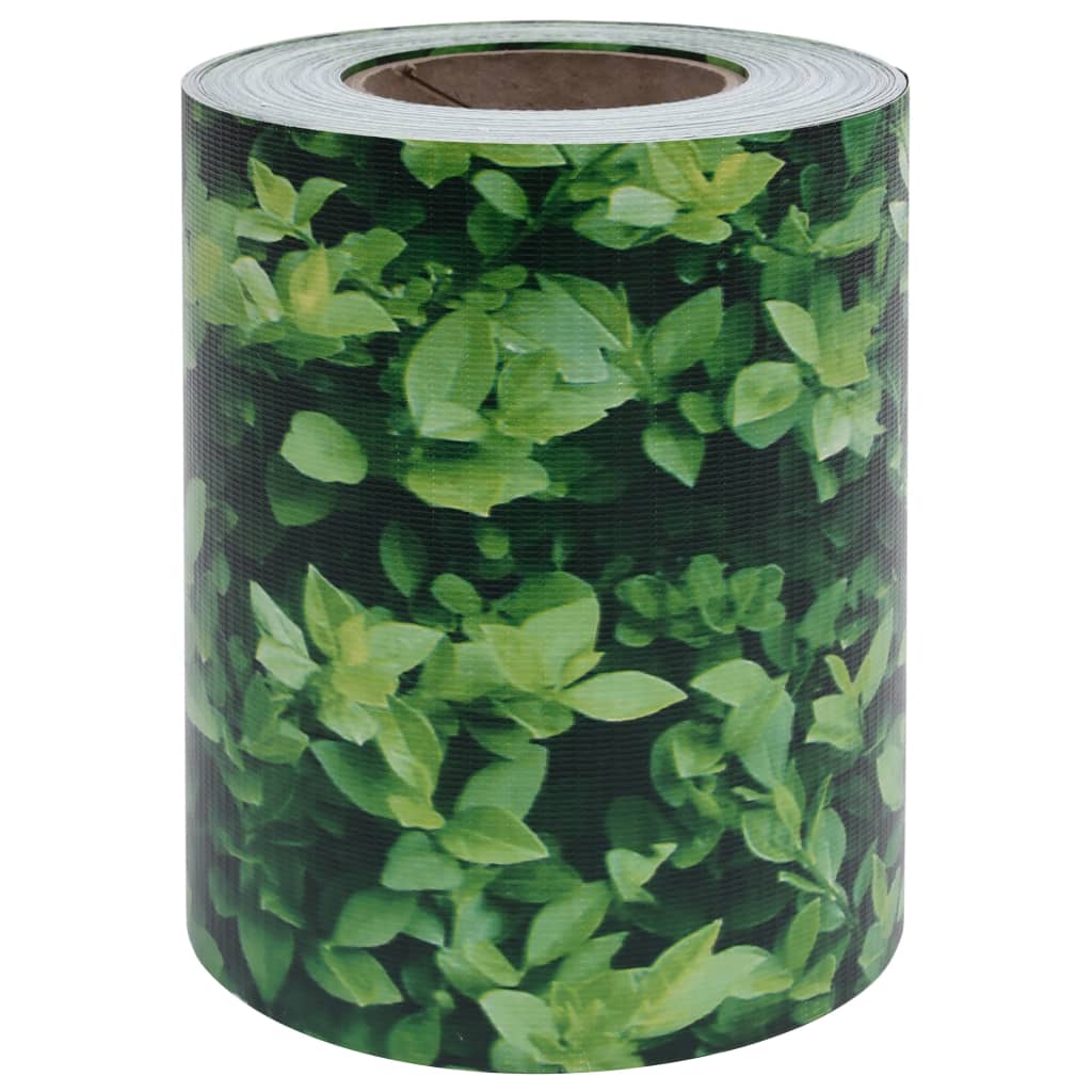 Paneles De Privacidad 4 Uds Pvc Verde 35x0,19 M / Vetonek_2