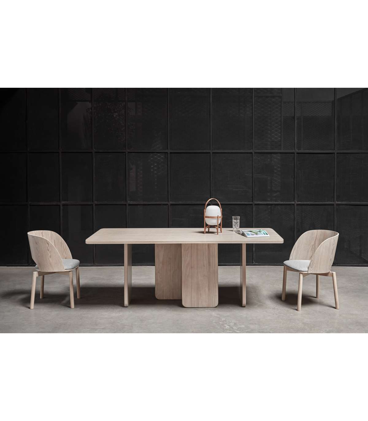 Mesa Rectangular Para Cocina O Comedor Modelo Arq Acabado Roble Claro, 100cm(ancho) 75cm(a_3