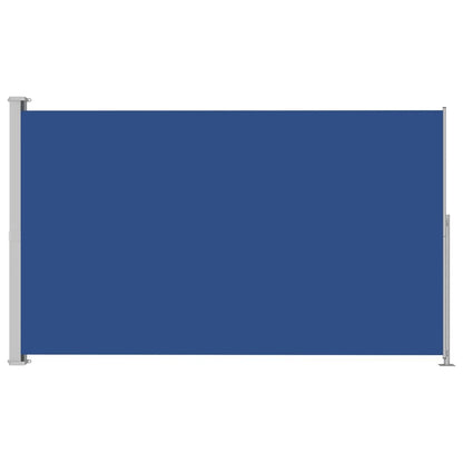 Vidaxl Toldo Lateral Retráctil De Jardín Azul 180x300 Cm_0