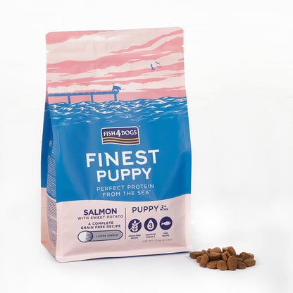Fish4dogs Pienso Para Cachorro Sin Cereales – Salmón Y Boniato 1,5 Kg_0