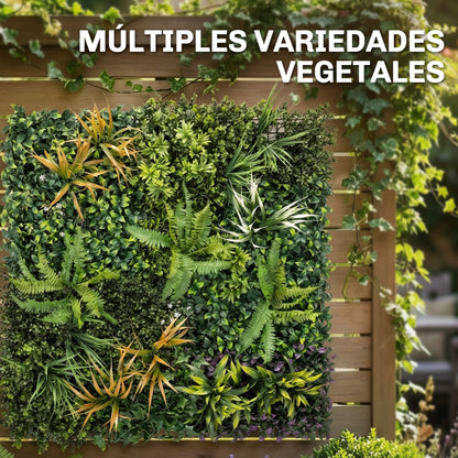 Outsunny Seto Artificial Ocultación Jardín 1x1 M Para Terraza Balcón Exterior_3