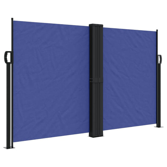 Vidaxl Toldo Lateral Retráctil Azul 140x1200 Cm_0