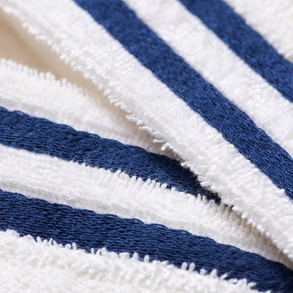 Albornoz Crudo S/m 320gsm 100% Algodón Con Logo Bordado El Ganso