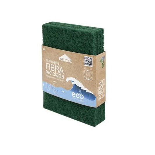 4 Estropajos reciclados Eco Friendly ROZENBAL