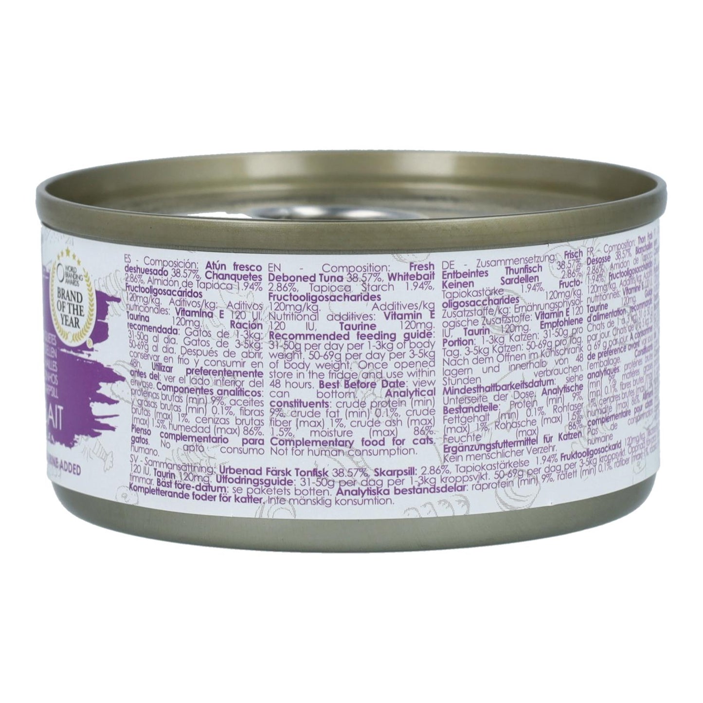Kit Cat Lata Gravy - Atún & Boquerón 70 g Comida húmeda para gatos en salsa
