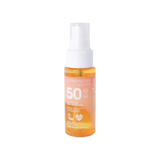Aceite solar daily sun spf50 Alphanova 50ml