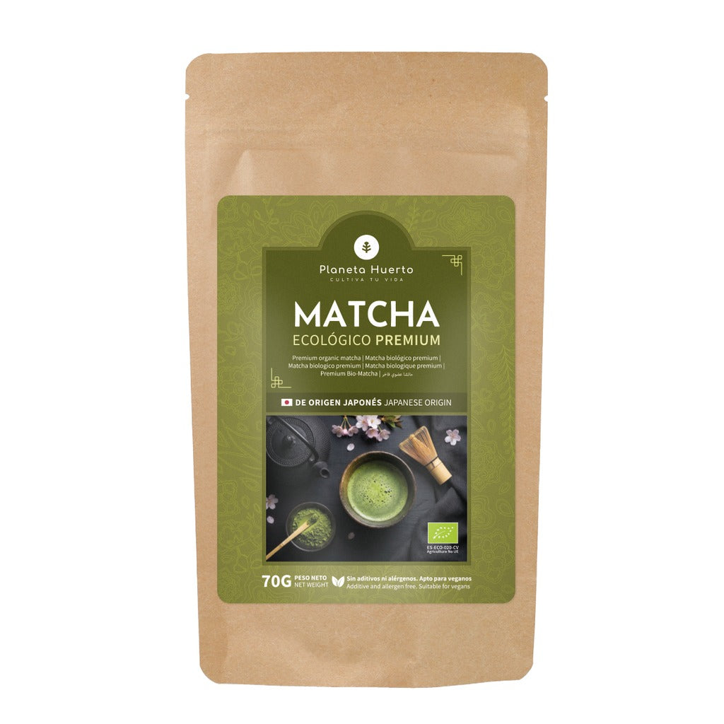 Matcha Japonés Premium Planeta Huerto 70 g