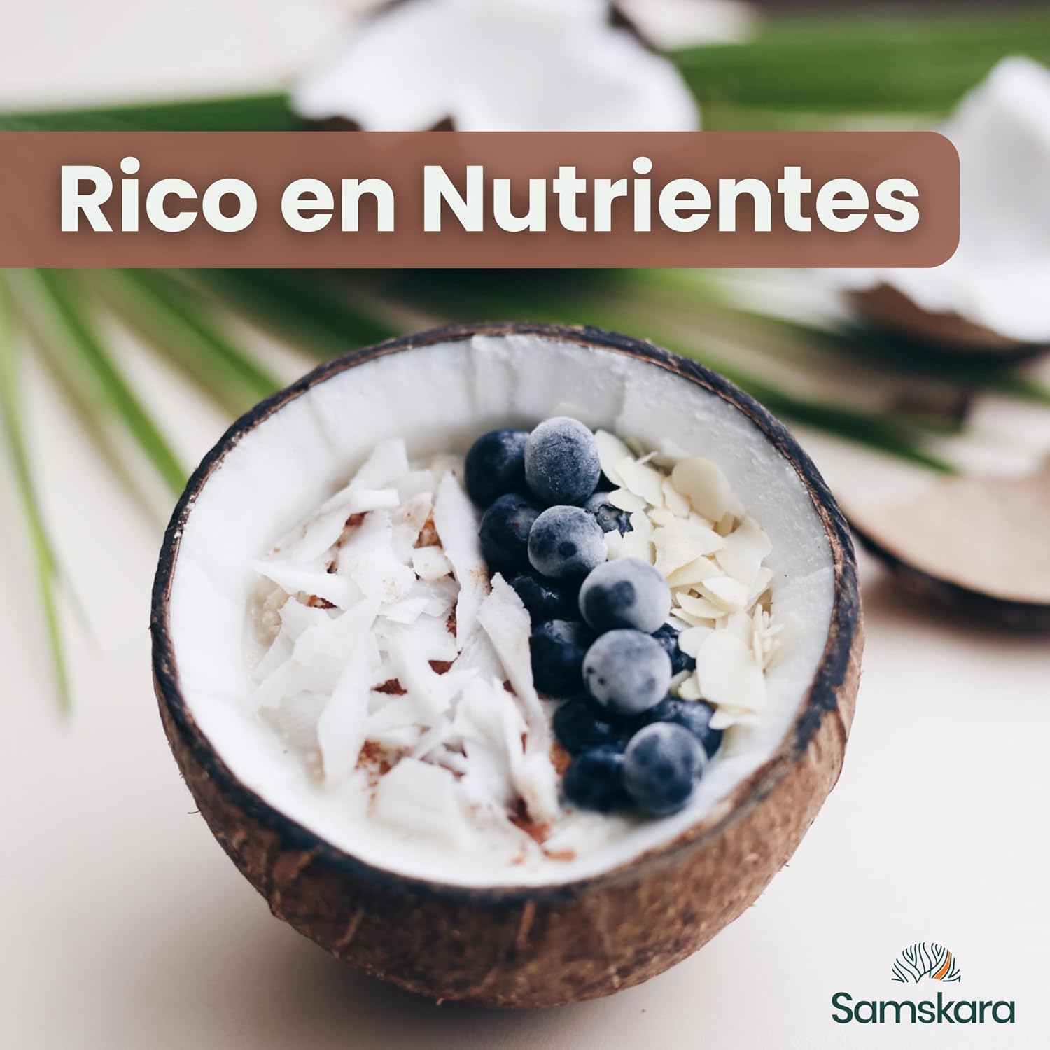 Leche De Coco En Polvo Bio - 1kg | Bebida Vegetal Ecológica Vegana, Sin Lactosa, Sin Azúcares Añadidos, Sin Gluten_3