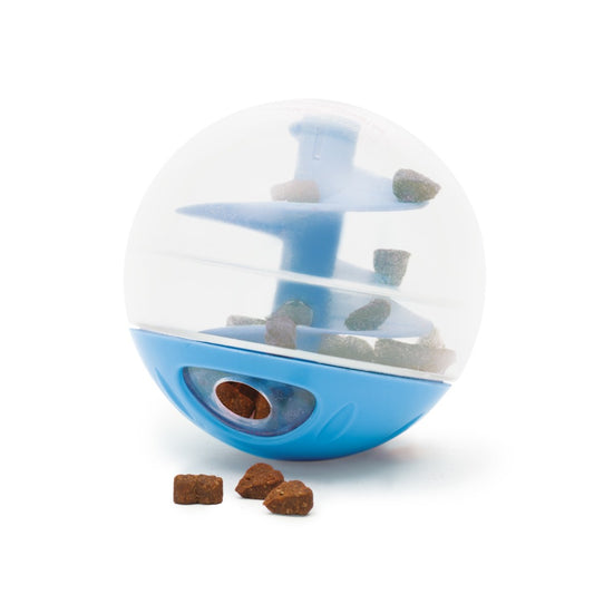 Bola dispensadora de snacks Catit Azul