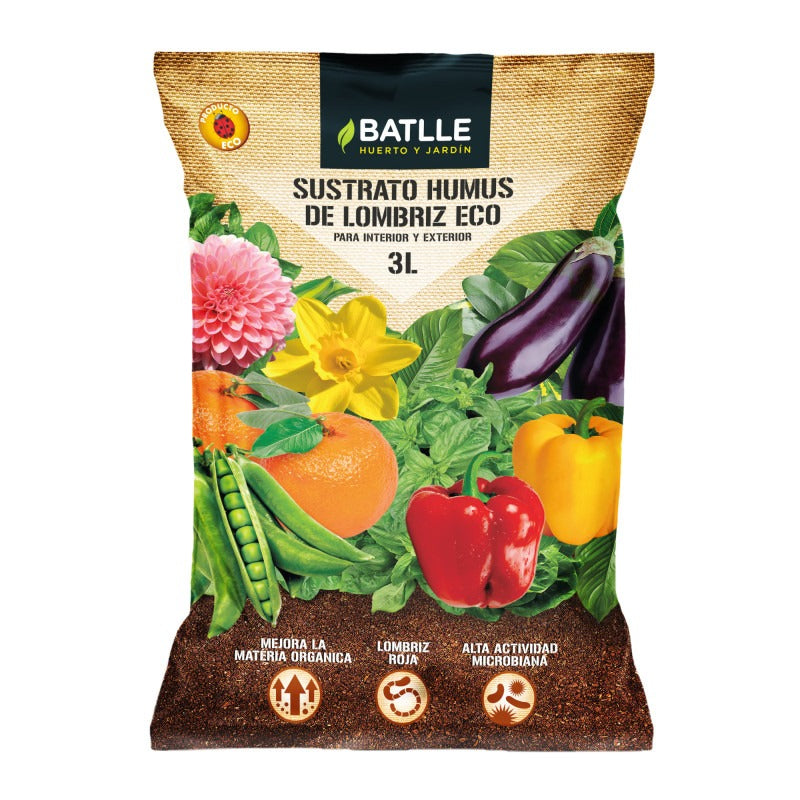 Humus de Lombriz eco Batlle Bio 3 L