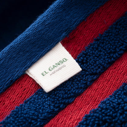 Alfombra De Baño 50x80cm 100% Algodón 800gsm Rizo Teñido Color Azul Marino El Ganso