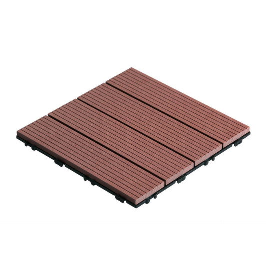 Pack 11 Baldosas de composite Durafloor 30×30 Dioco Teka 1m2