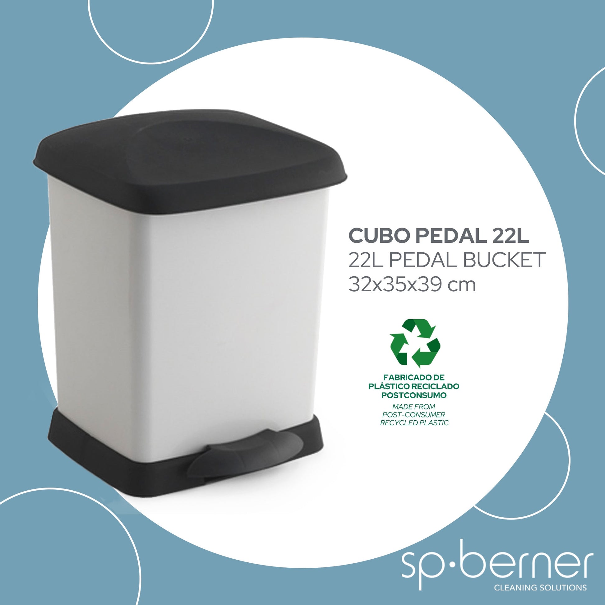 Cubo Pedal 22l