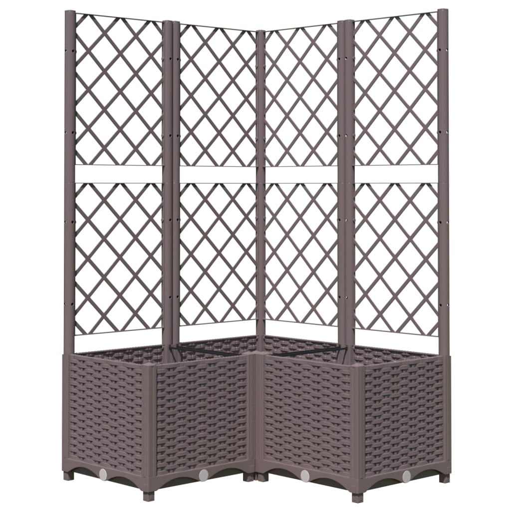 Jardín Marrón 80 X 80 X 136 Cm_0