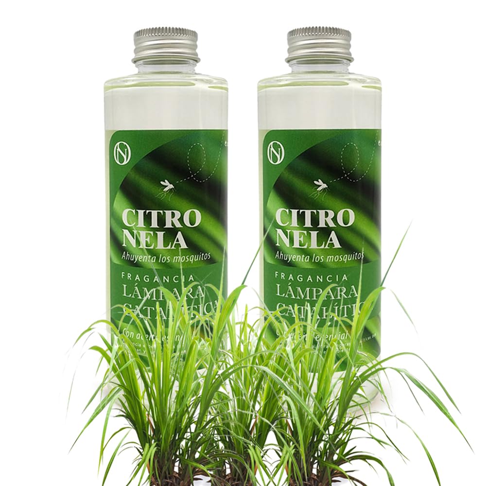 Pack Ahorro 2x Fragancia Para Lámpara Catalítica 500ml: Aroma Citronela - Disfruta De Tu Aroma Favorito Más Tiempo_0