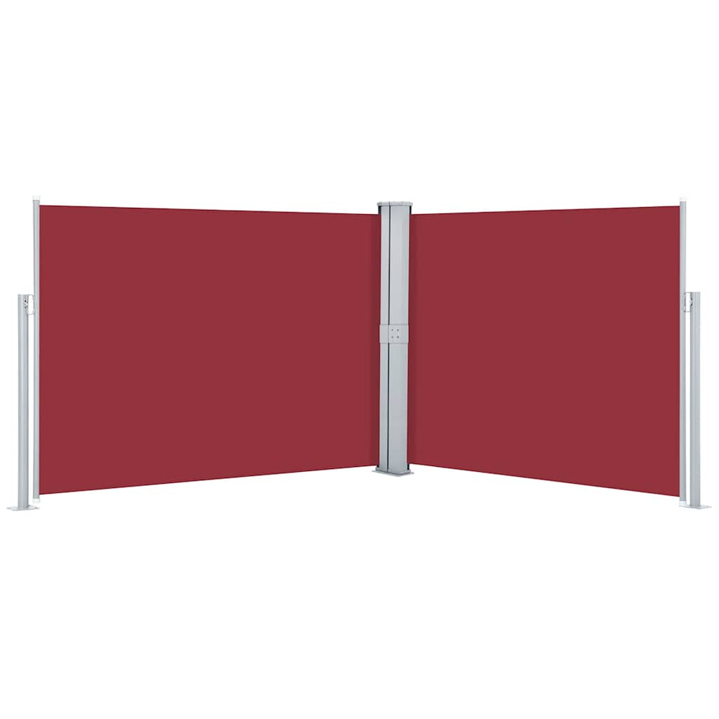 Vidaxl Toldo Lateral Retráctil Rojo 140x1000 Cm_0