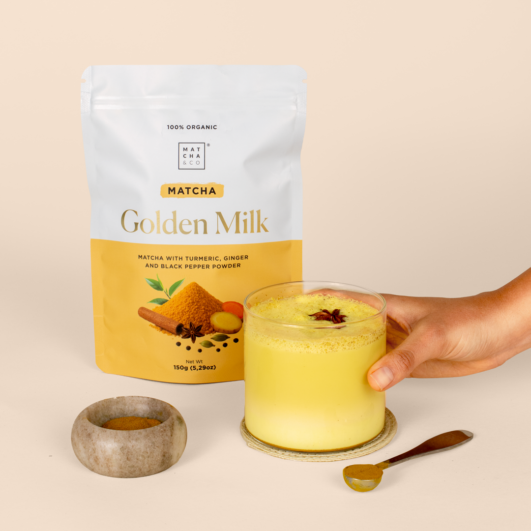 Matcha Golden Milk ecológico Matcha & CO 80 g
