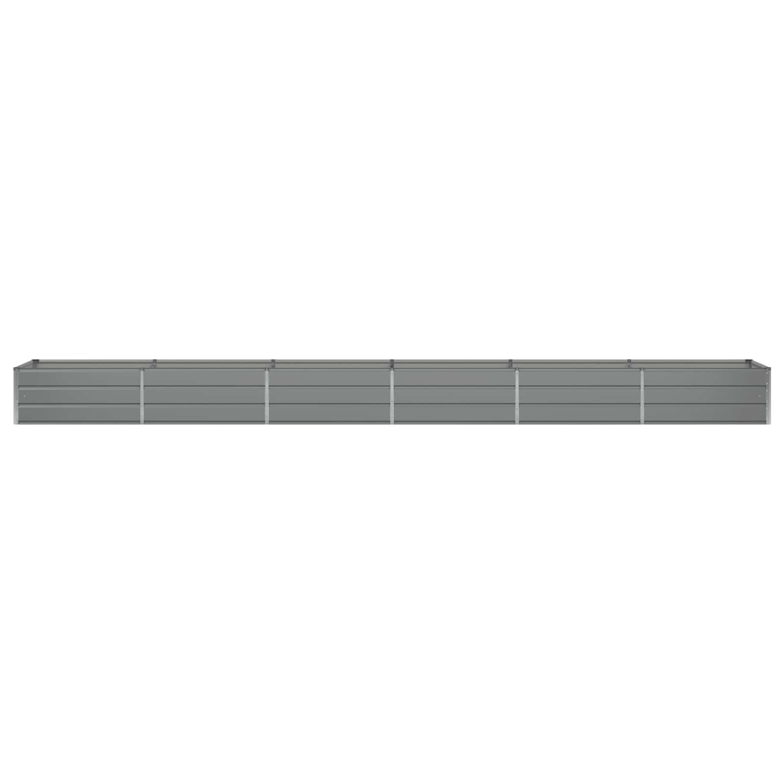Jardinera Gris Claro 600 X 80 X 45 Cm Acero_2