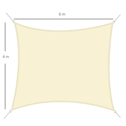 Outsunny Toldo De Vela Rectangular Para Jardín Y Exterior_2