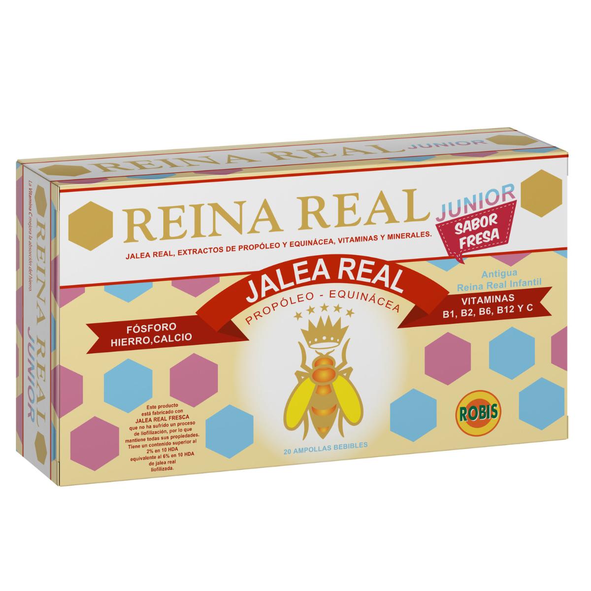 Reina Real Junior Robis, 20 ampollas de 10 ml
