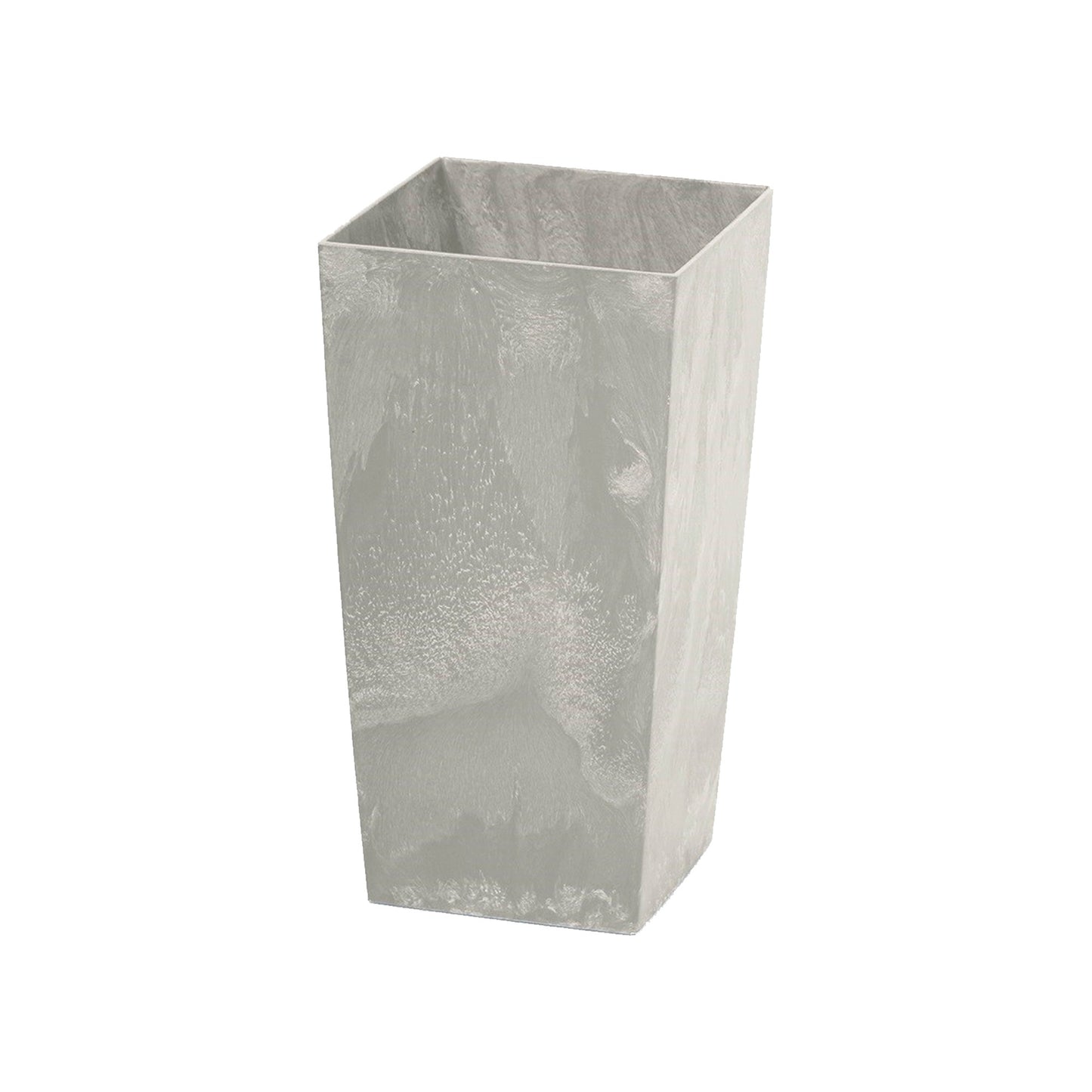 Maceta Urbi Square Beton Effect 4l., Con Depósito, Dimensiones (mm) 140x140x265, Color Hormigón_0