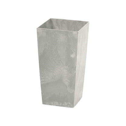 Maceta Urbi Square Beton Effect 4l., Con Depósito, Dimensiones (mm) 140x140x265, Color Hormigón_0