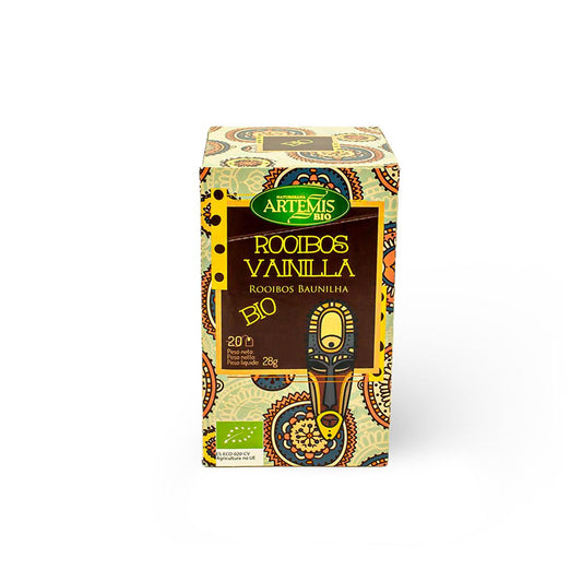 Té Rooibos Vainilla para infusión Artemis Bio 20 bolsitas
