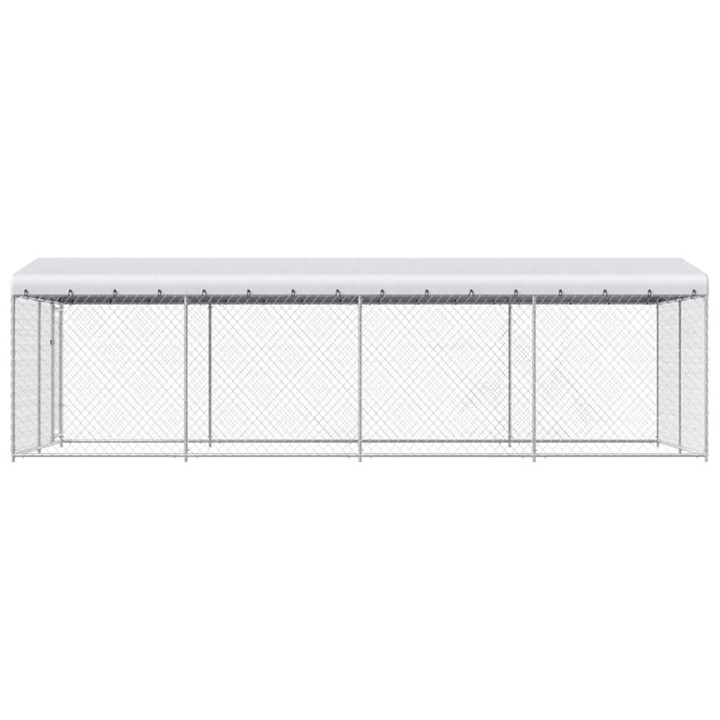 Perrera De Exterior Con Techo 7,6x3,8x2,3 M_2