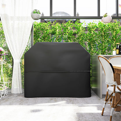 Outsunny Funda Para Barbacoa Exterior Impermeable Con Cierres De Velcro_3