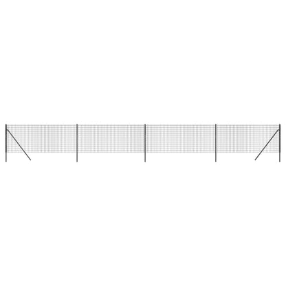 Cerca De Alambre De Acero Galvanizado Antracita 0,8x10 M / Vetonek_3