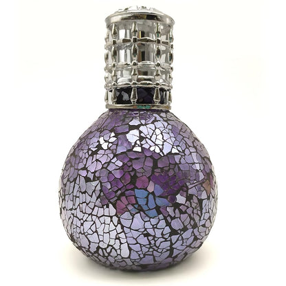 Lámpara Catalítica Mosaico Azul Océano + Fragancia Aroma Citronela 200ml - Elimina Malos Olores, Impurezas Y Perfuma_1