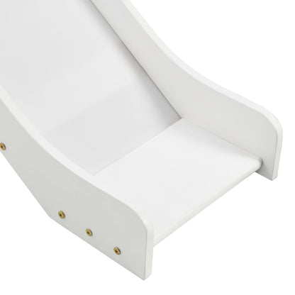 Cama Alta Para Niños Tobogán Y Escalera Madera Pino 208x230 Cm / Vetonek_1