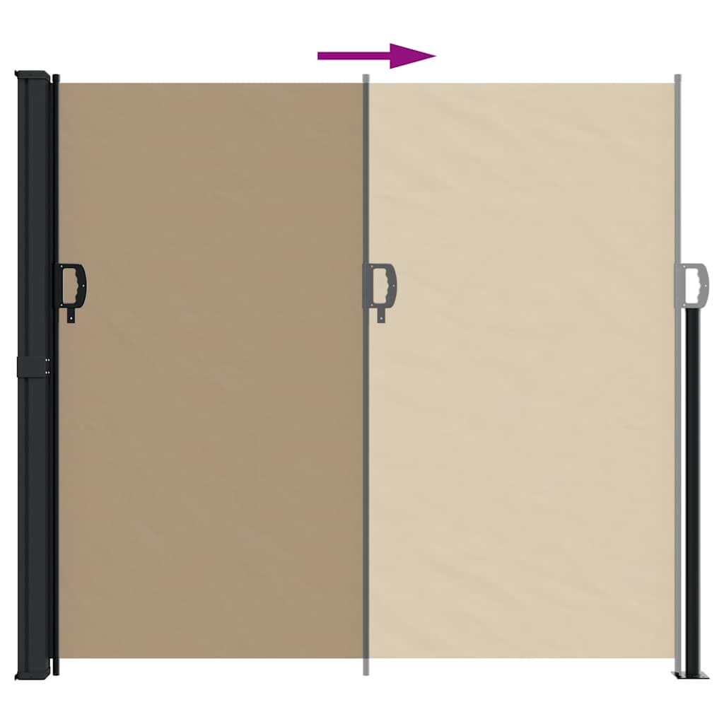 Vidaxl Toldo Lateral Retráctil Gris Taupe 180x300 Cm_4